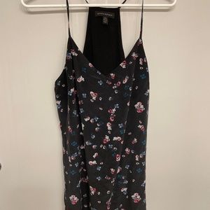 Banana Republic Medium 100% Silk Floral Tank